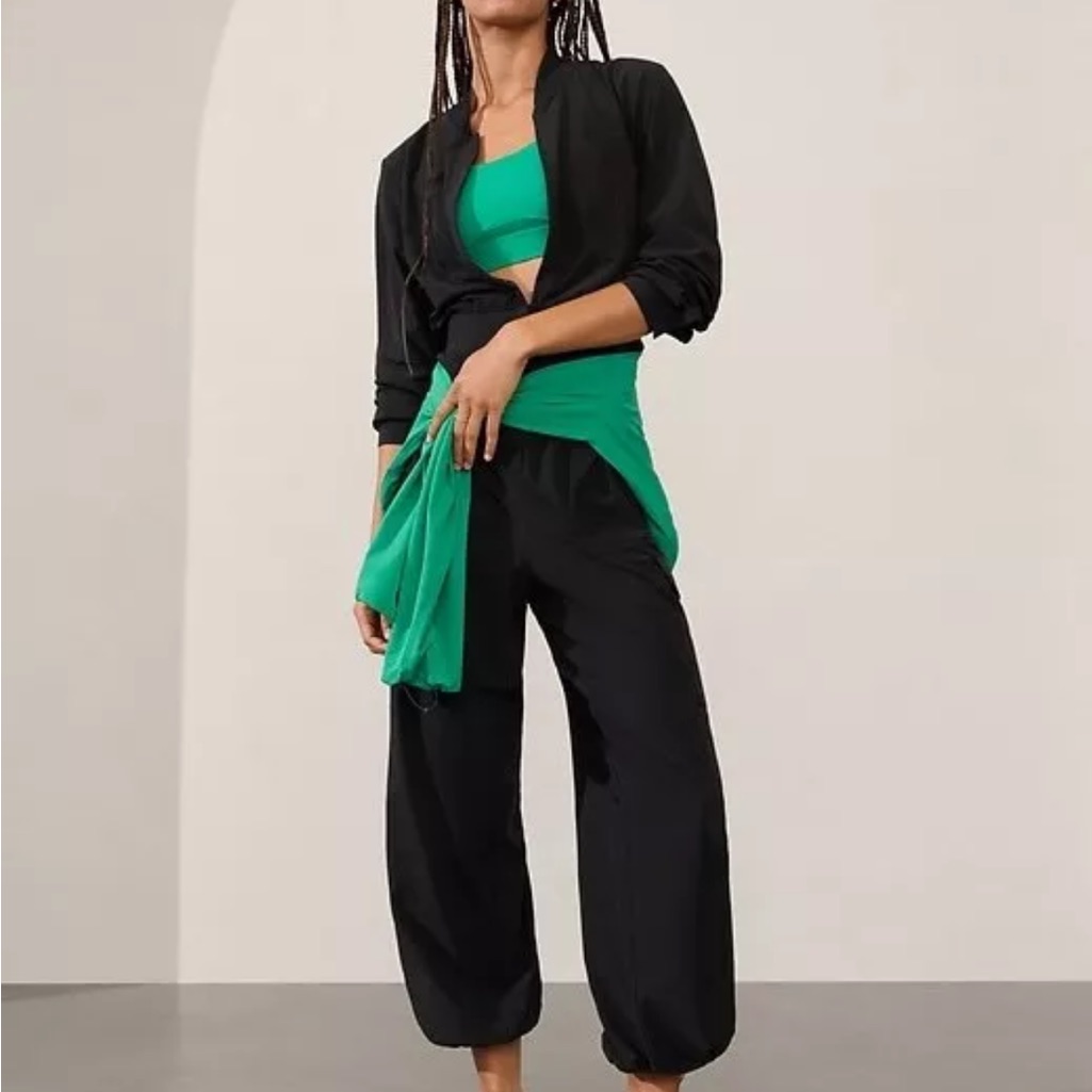 Athleta Brooklyn Black Jumpsuit Black With Relaxed Fit